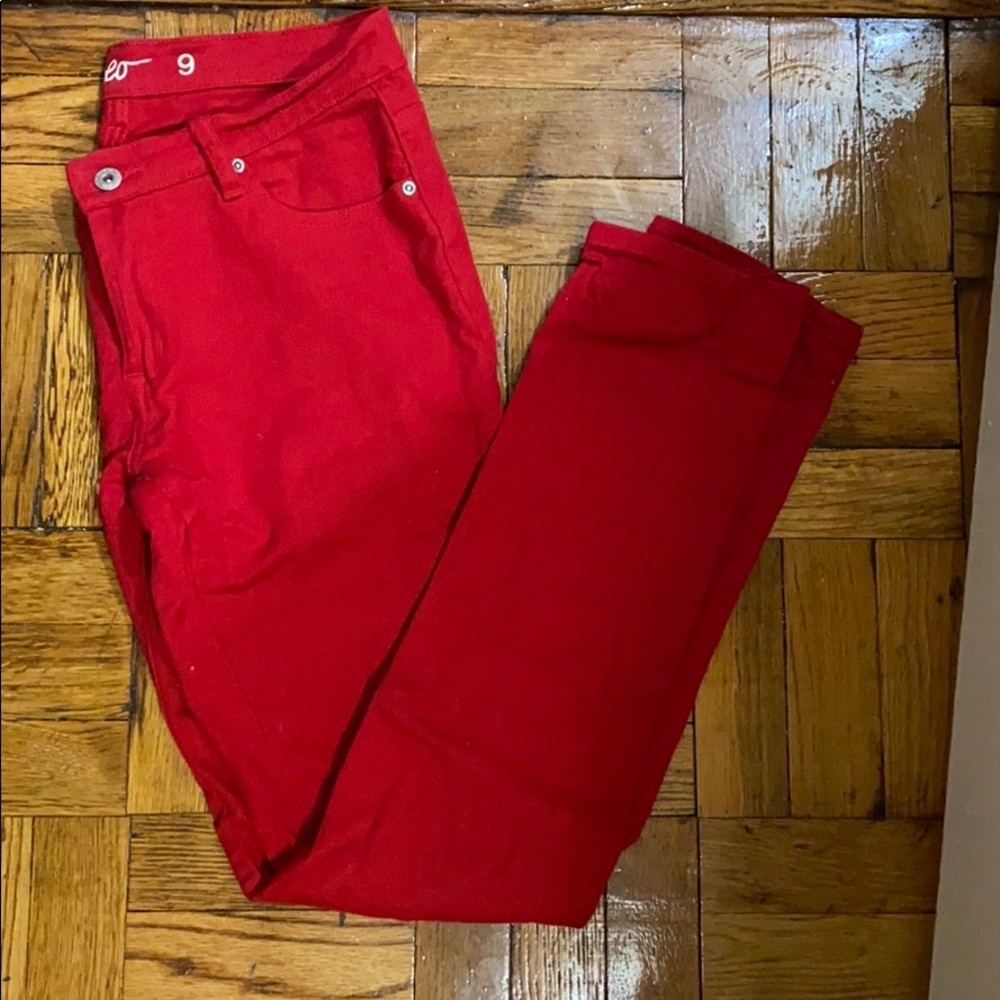 2 for $15 Lola red slim jeans